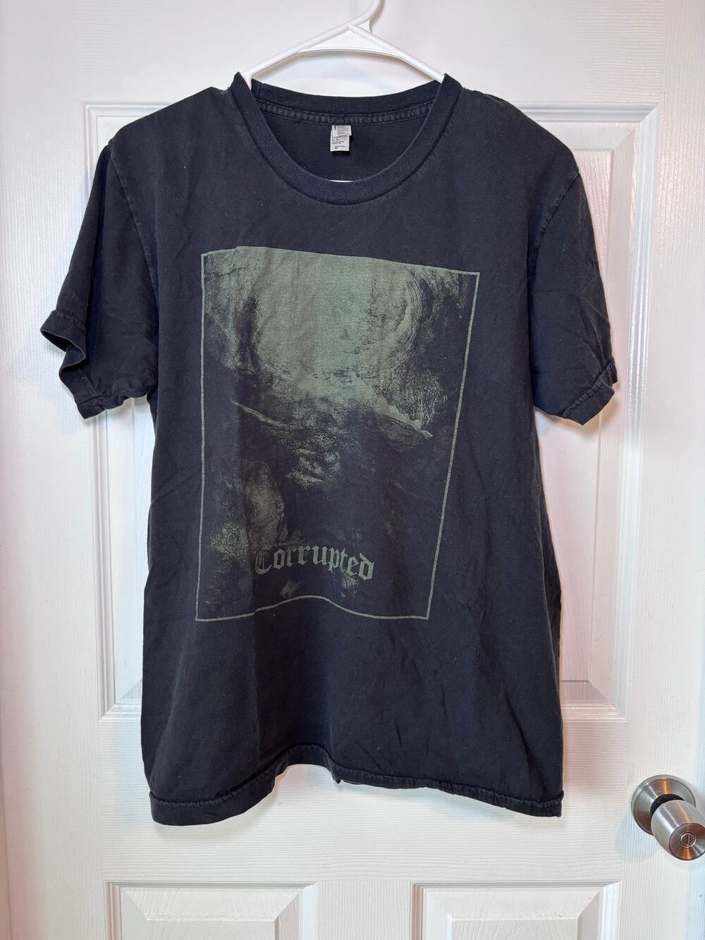 Corrupted El Mundo Frio Band T Shirt American Apparel Made USA Doom Sludge Metal